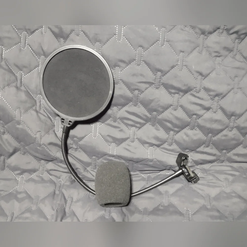Black Microphone Pop Filters